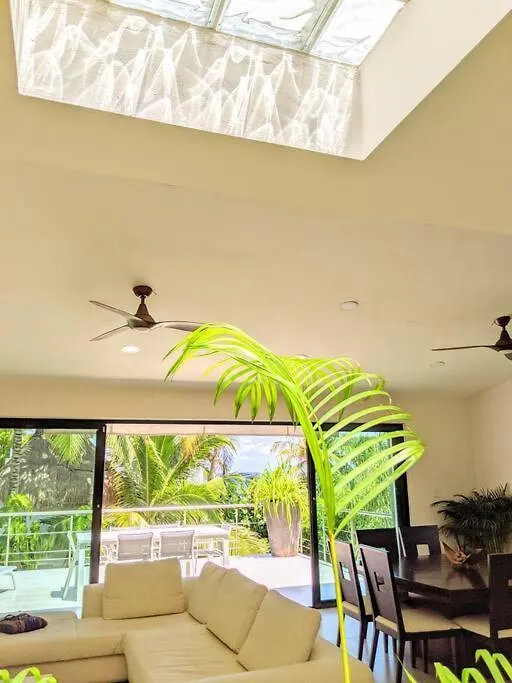 Modern Beach Villa Pool Ocean Views Terrace Bbq Villa Vista Real 신데 델 카르멘 0*,  멕시코