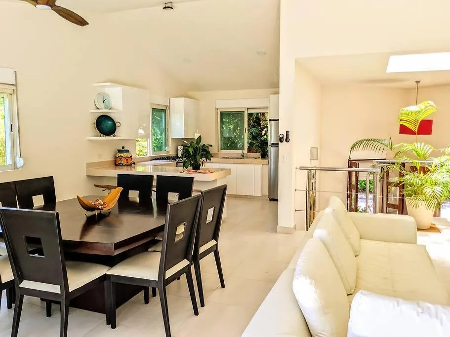 Modern Beach Villa Pool Ocean Views Terrace Bbq Villa Vista Real 신데 델 카르멘 0*,