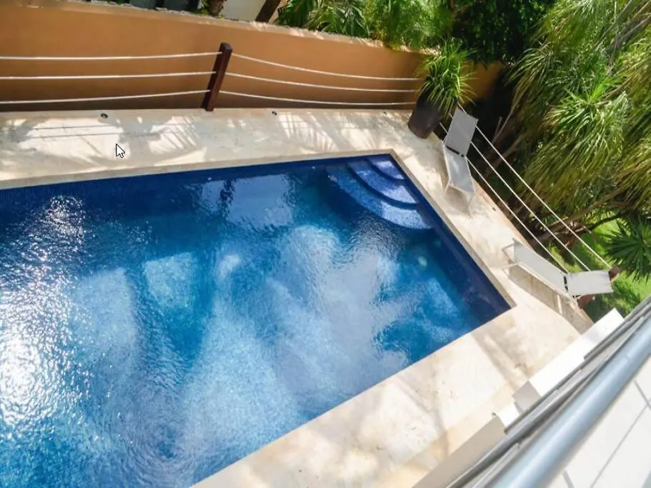 Modern Beach Villa Pool Ocean Views Terrace Bbq Villa Vista Real 신데 델 카르멘