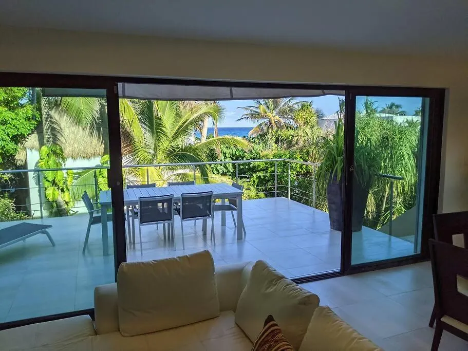 Modern Beach Villa Pool Ocean Views Terrace Bbq Villa Vista Real 신데 델 카르멘 0*,